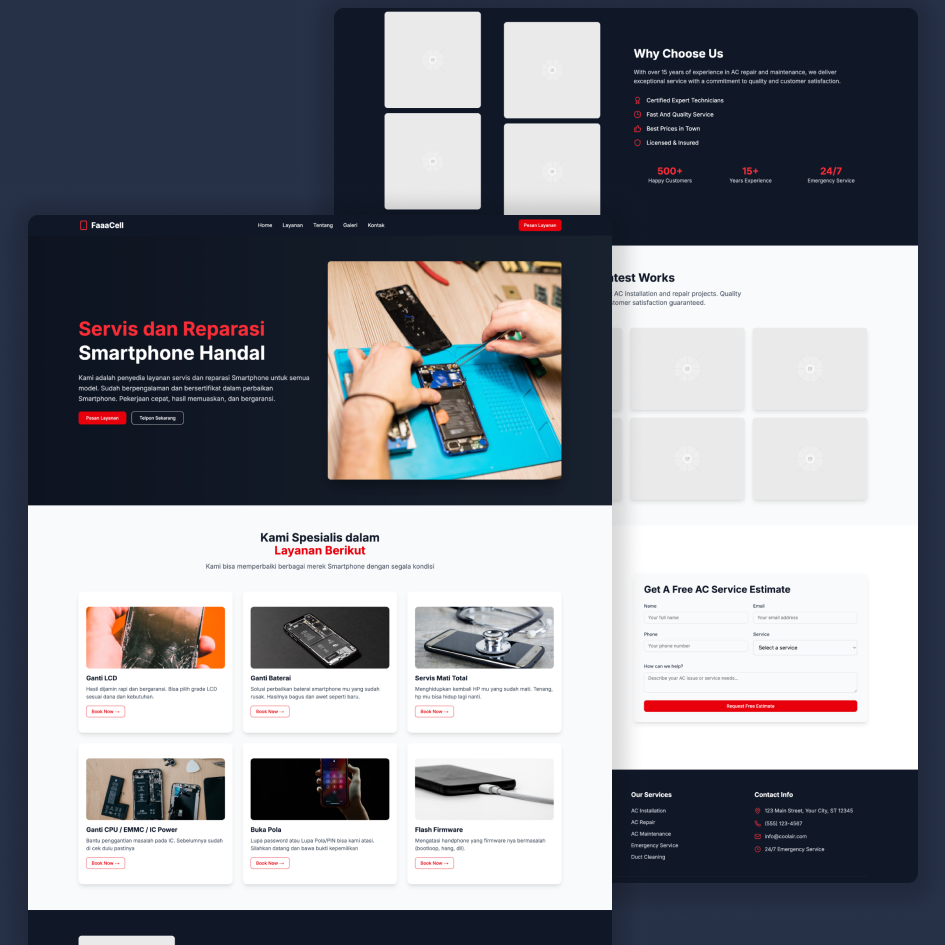 Website Smartphone Repair